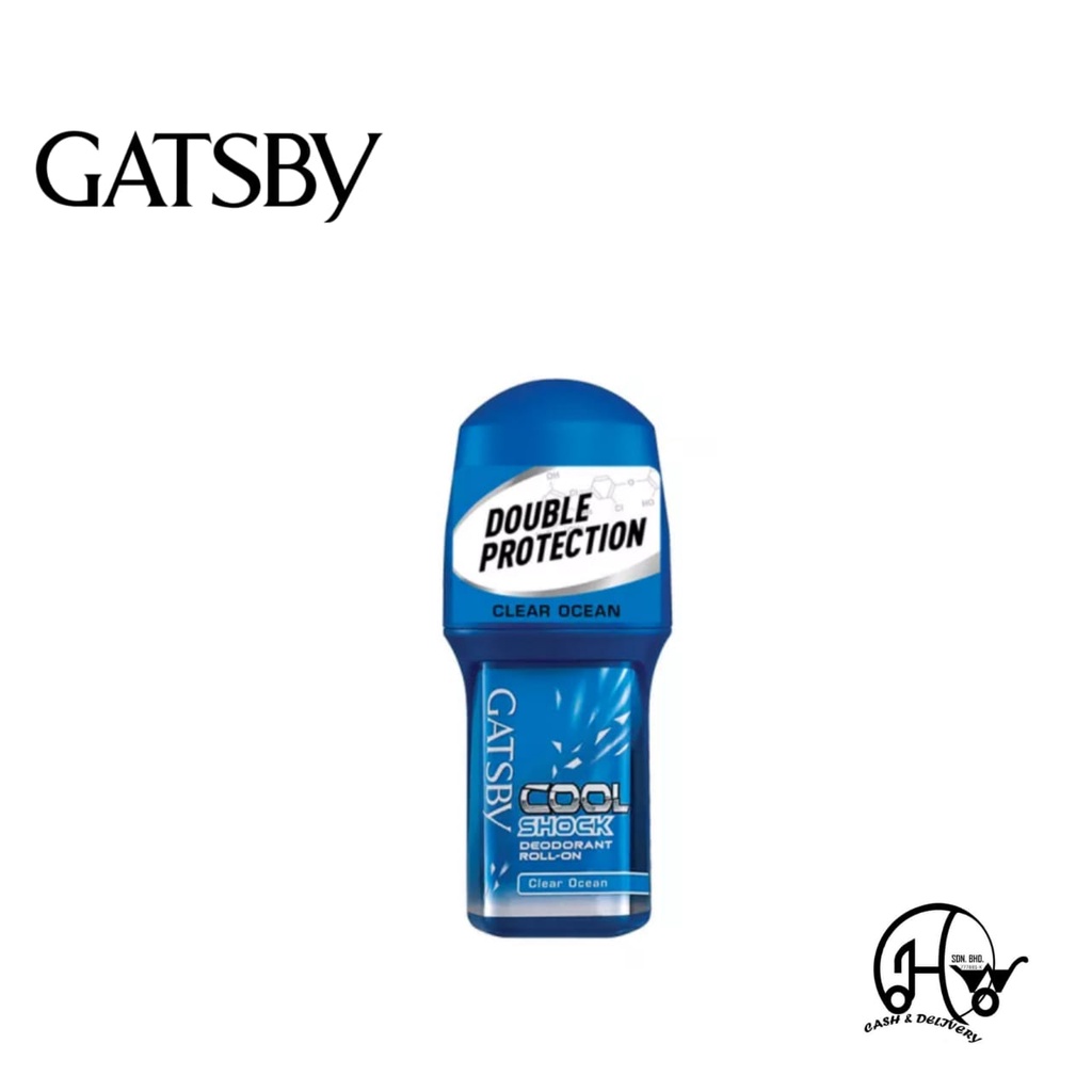 Gatsby Deodorant Roll On Cool Shock 60ml Shopee Malaysia