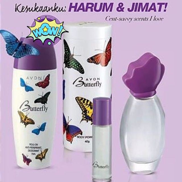 Avon best sale butterfly perfume