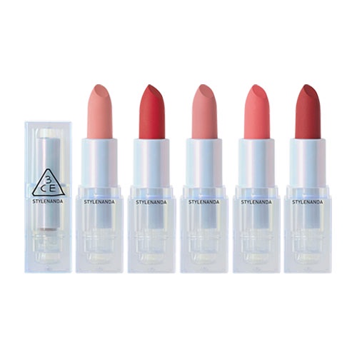 3ce Summer Radiance Collection matte lipstick with blue shell (New 2022 ...