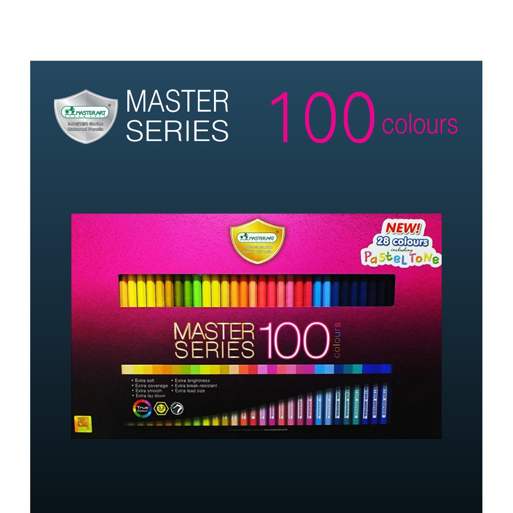 MasterArt 100 Colours Master Series Wood Paint 100 Bars (Master 100C ...