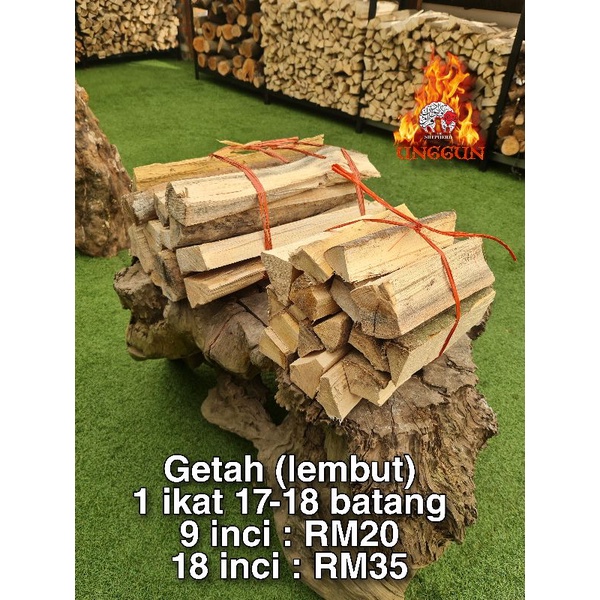 Kayu Api Camping And Bbq Getah 9 Shopee Malaysia 1141