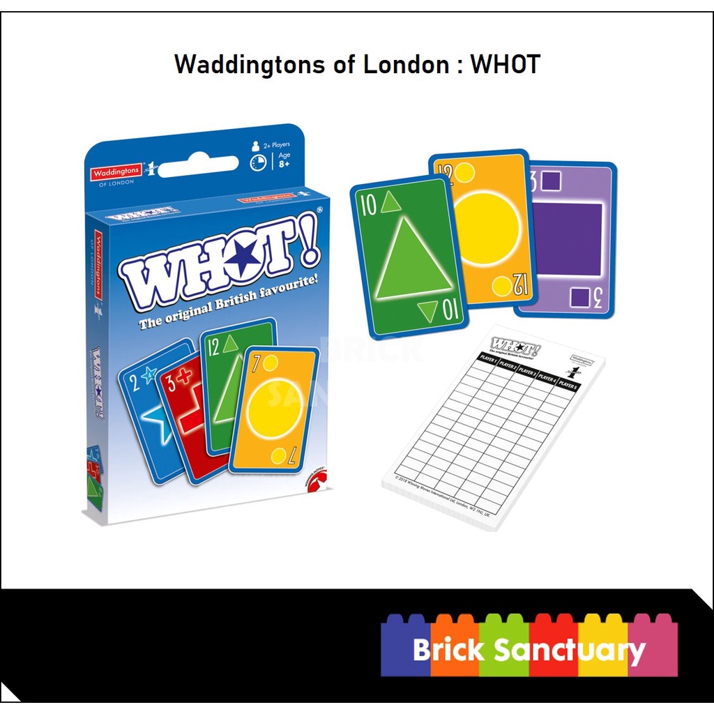 Waddingtons of London : WHOT (The Original British Favourite) | Shopee ...