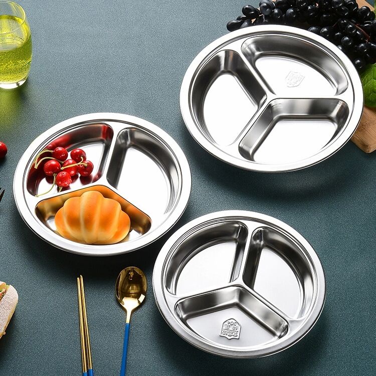 304-stainless-steel-round-kindergarten-dinner-plate-student-canteen
