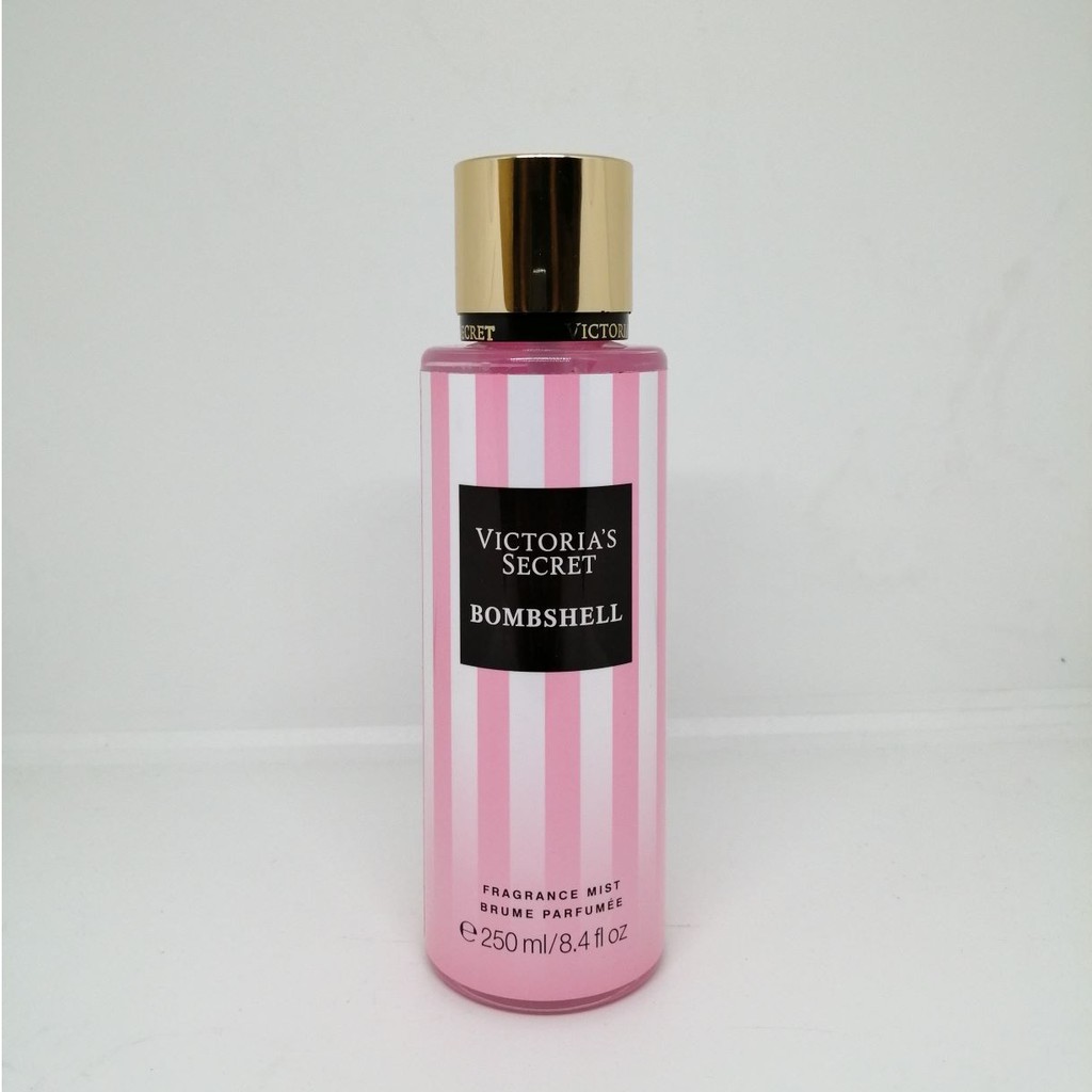 Original Victoria s Secret Bombshell Pink Round Bottle Body Mist