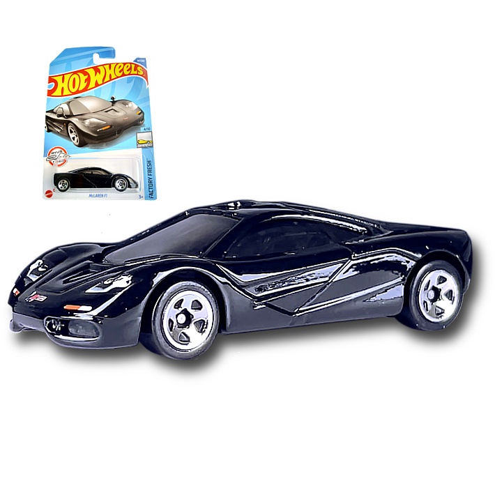 Hot Wheels McLaren F1 (Metalflake Jet Black) Ryu's Rides | Shopee Malaysia