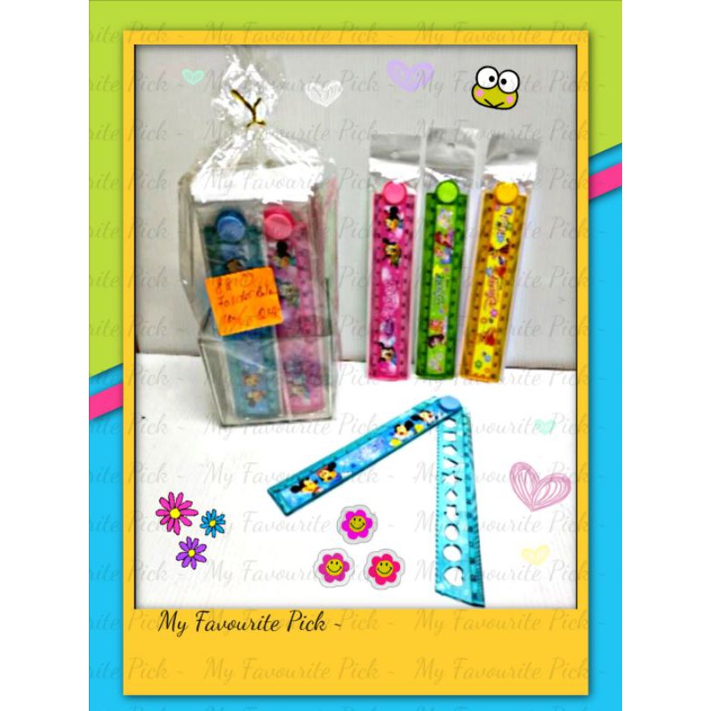 Cartoon Fancy Folding Ruler 30cm (Box/40 pcs) | Shopee Malaysia