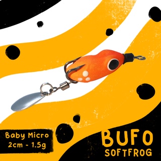 Bufo Soft Frog - Baby Micro Series 2CM 1.5G - Rengitfisherman