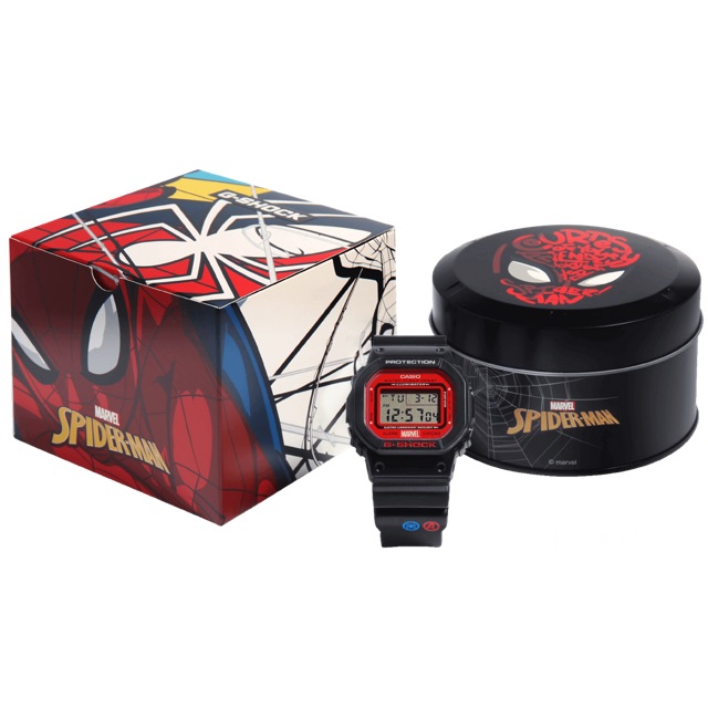 G shock marvel store spider man