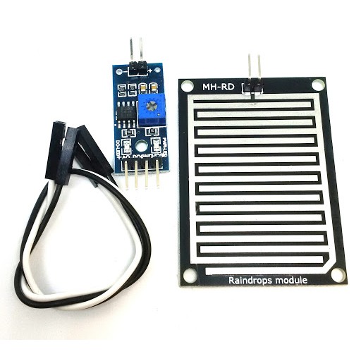 Water Raindrops Weather Rain Sensor Module - Analog & Digital for ...