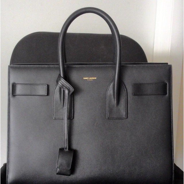 Saint Laurent Nano Sac De Jour Bag in Nero, Black. Size all.