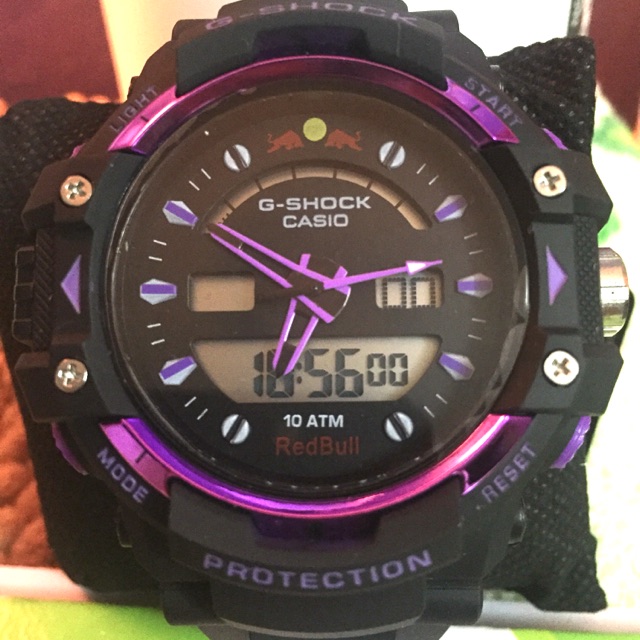 Casio g shock red hotsell bull edition