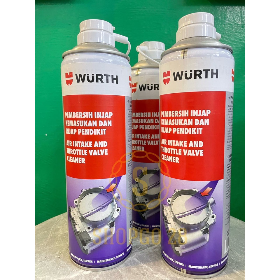 WURTH AIR INTAKE AND THROTTLE VALVE CLEANER (500ML) Shopee Malaysia