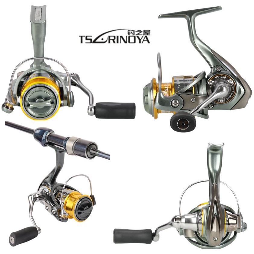 Tsurinoya FS 800 1000 2000 3000 Ultra Light Spool Carp Fishing Spinning ...