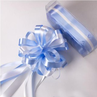 10PCS Round Pull Bow Ribbons Easy To Use Gift Wrapping Wedding