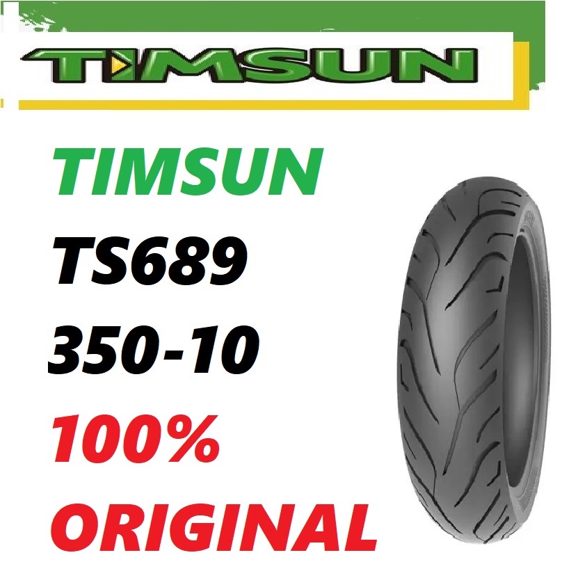 Timsun tyre 35010 TS689 TAYAR TUBELESS 2021 vespa and scooter Tire