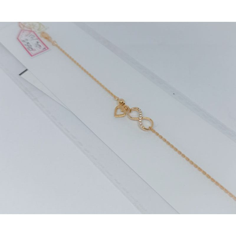 3006k Real Gold branded Bracelet Shopee Malaysia
