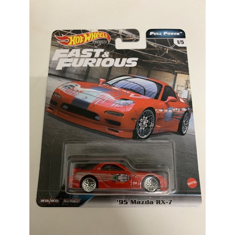 Hot Wheels Fast Furious Mazda Rx Full Force Shopee Malaysia