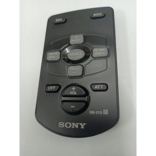 Rm X115 Sony Car Player Remote Control | Shopee Malaysia