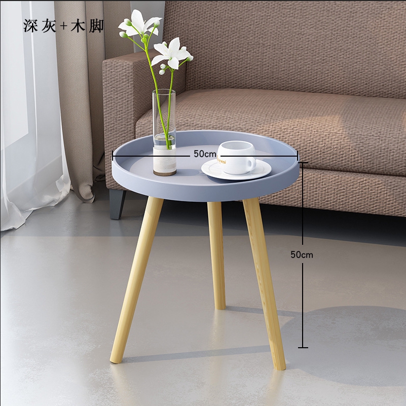 Living Bedside Table 100 Solid Wood Simple Small Coffee Table Sofa Side Table Without