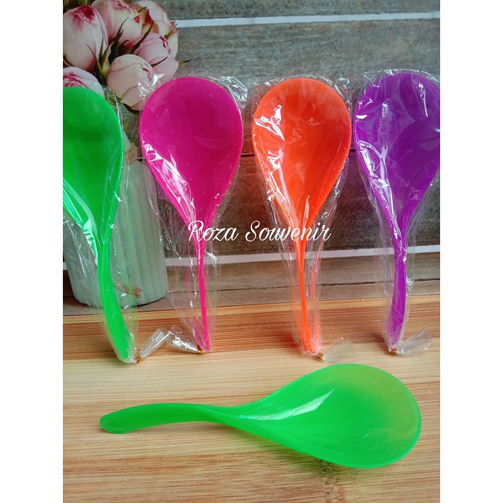 Wedding Souvenirs 100pcs plastic packaging plate ladles | Shopee Malaysia