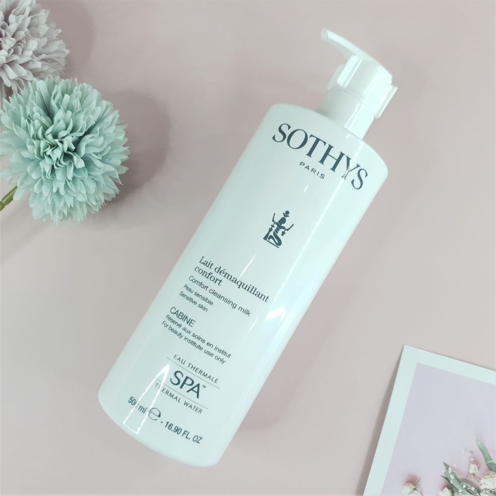 sothys comfort cleansing milk 500ml (Sensitive, soothing, moisturizing