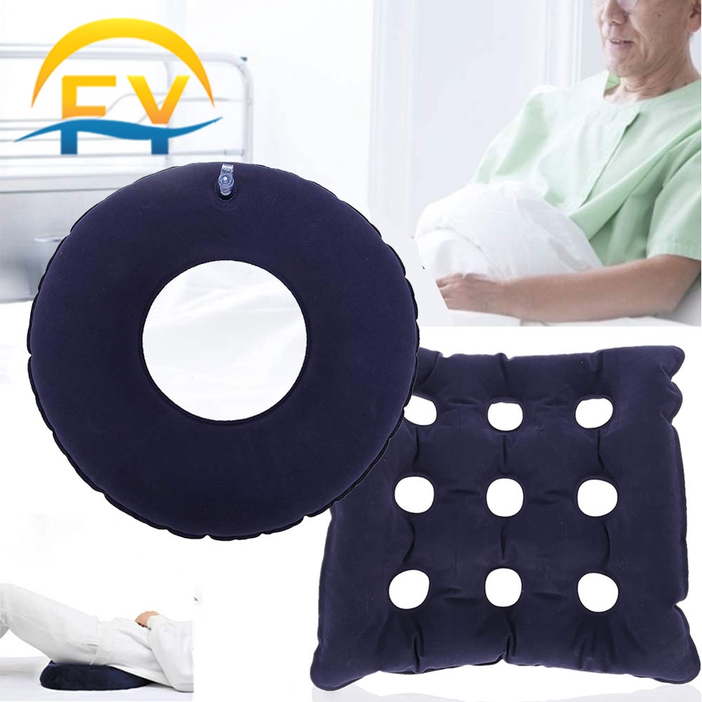 FY Inflatable Cushion Donut Pillow for BedSore Tailbone Pain Relief