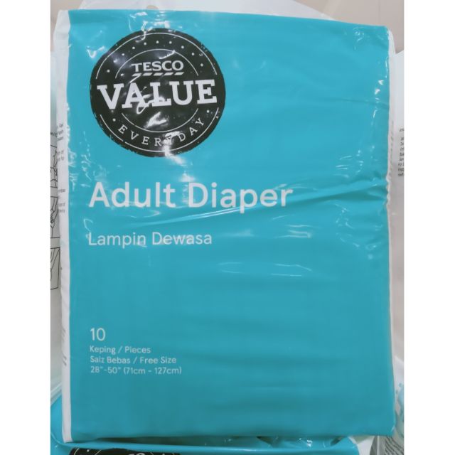 Diapers for hot sale adults tesco