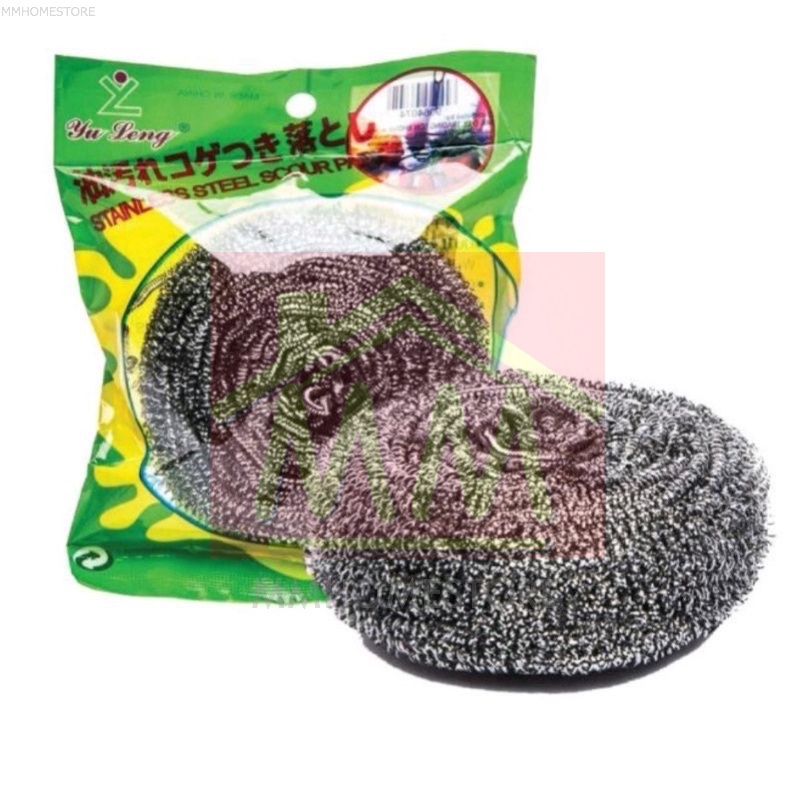 Ready Stock 40g Stainless Steel Scouring Pad Kitchen Scrubber Shopee   8f2946382912d4f0ad1a686f78e9a427