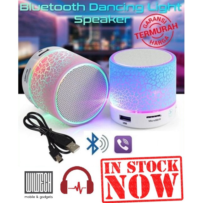 LED Mini Bluetooth Speaker Wireless TF USB FM Pendrive | Shopee Malaysia