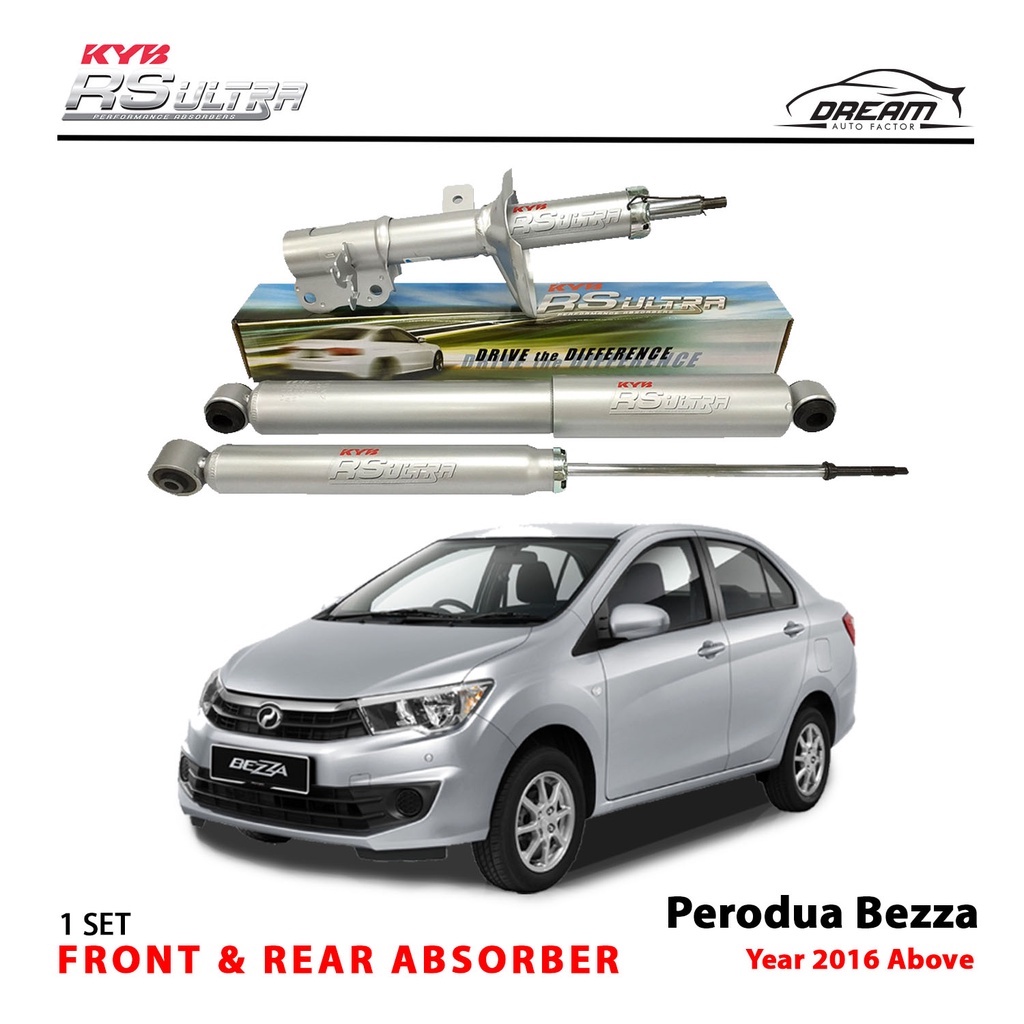 Perodua Bezza Kayaba KYB RS Ultra Front And Rear Absorber Set 332HD20 ...