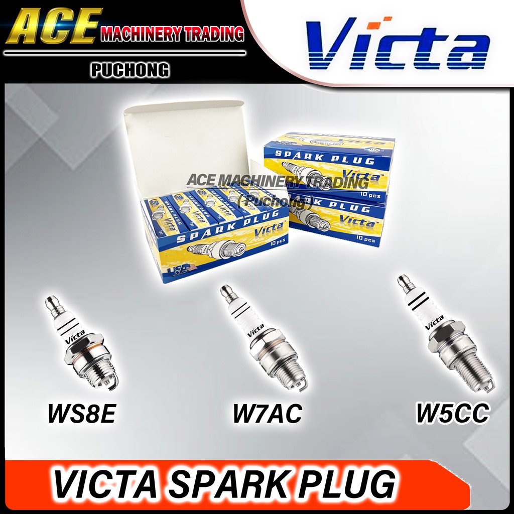 Victa Spark Plug 100 Original Engine Plug Shopee Malaysia