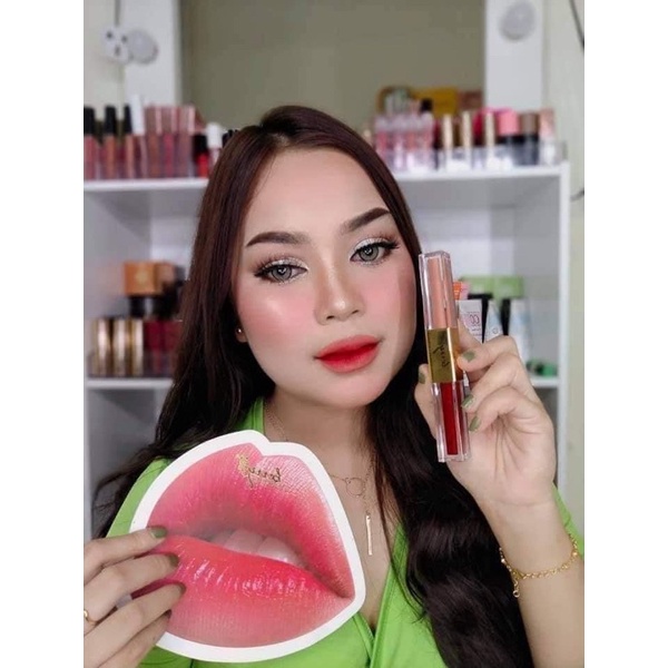 Loveberry Ombre Korean Lipmatte + Liptint by Berry Stoberry Viral Tik
