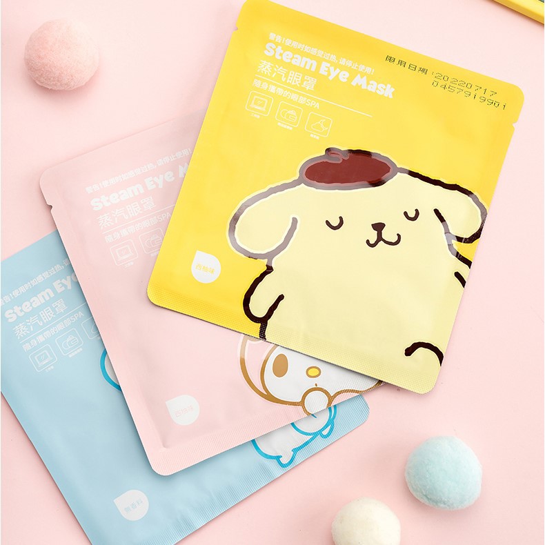 [Single Pack]Miniso X Sanrio Relaxing Steam Eye Mask X Pompompurin
