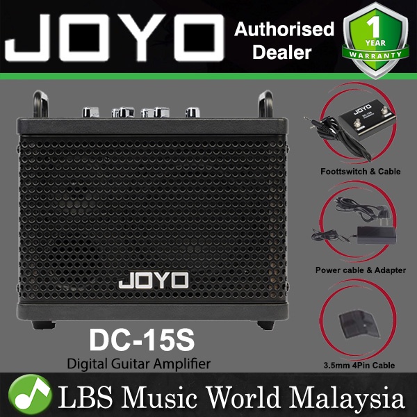 Joyo DC-15S 15W Acoustic Guitar Amplifier Speaker Rechargeable ...