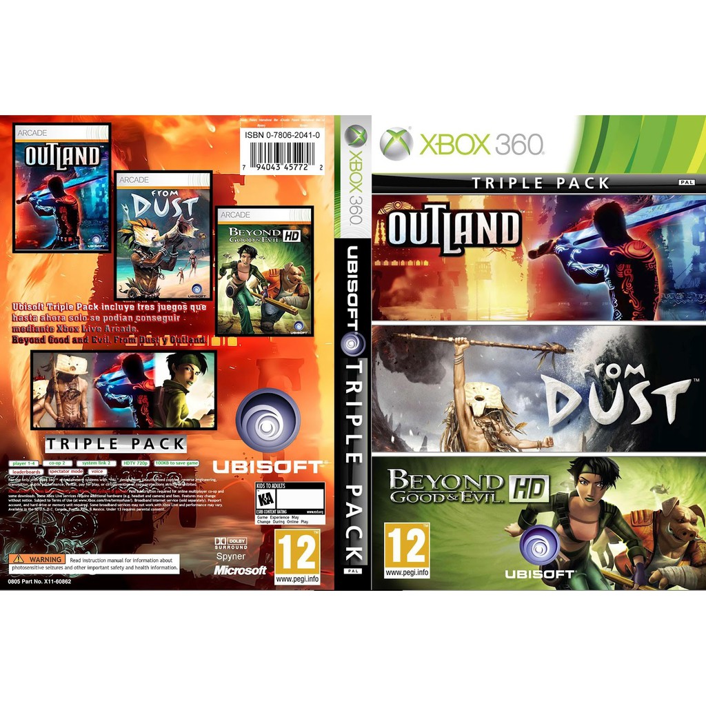 XBOX 360 Ubisoft Triple Pack | Shopee Malaysia