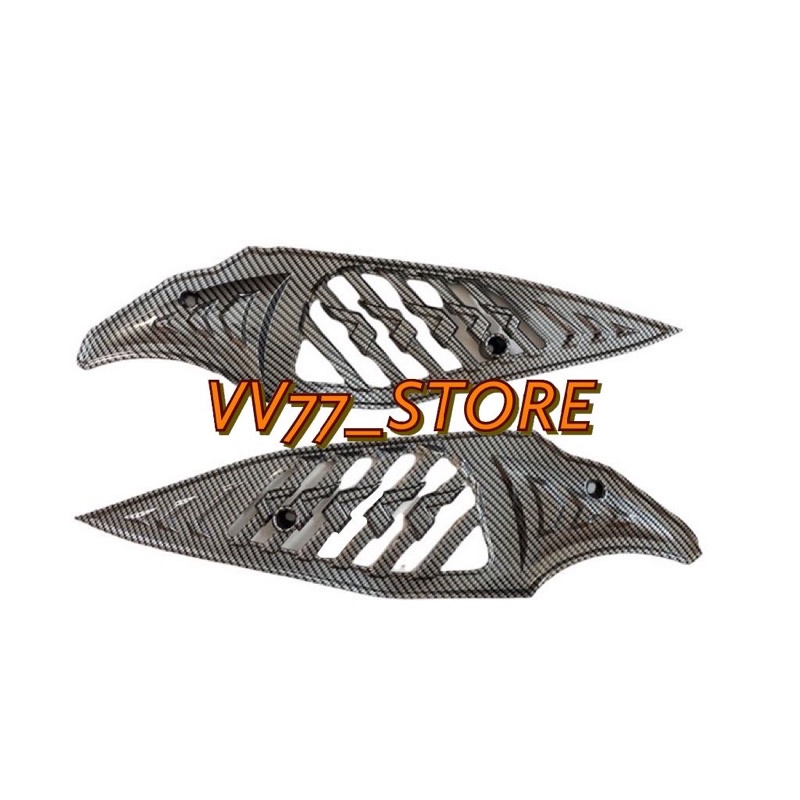 Honda RSX Side Engine Cover Carbon Crash Bar 1 Set Engine Cover RSX150