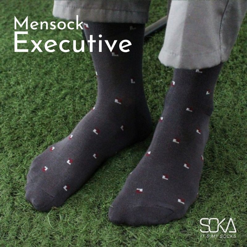 Soka Asymmetric Mensock executive Socks - Men's Socks | Shopee Malaysia