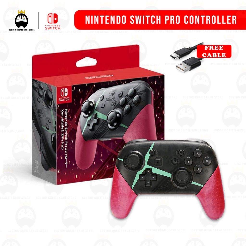 Nintendo Switch Pro Controller 1:1 Full Features WITH NFC MONSTER ...