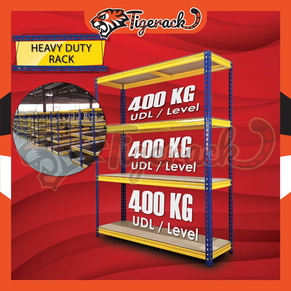 [FREE SHIPPING] TIGERACK Boltless Rack Rak Dapur Rack Shelf Rack