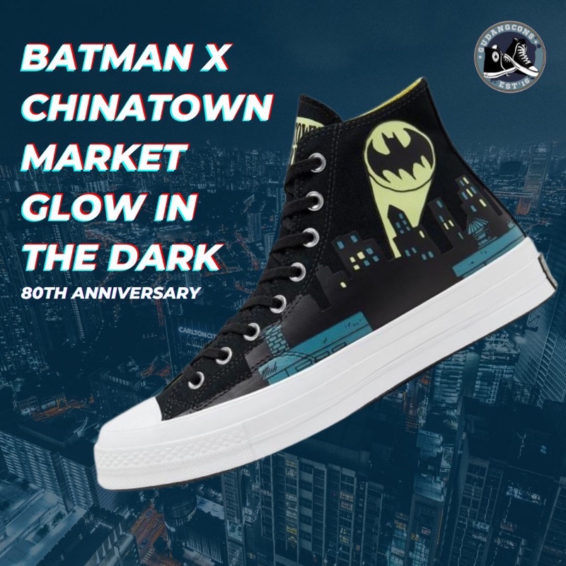 Converse Batman Collection Hi Cut | Shopee Malaysia