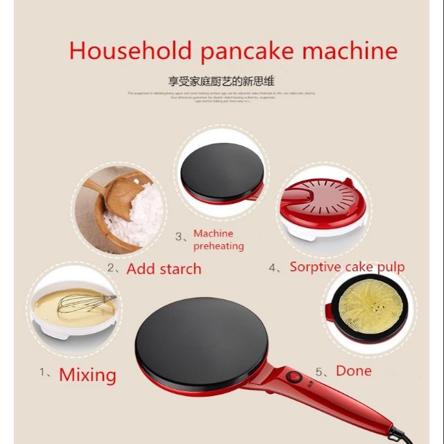 Pan cake machine Griddle Cake cake skin machine Flapjack dough machine ...