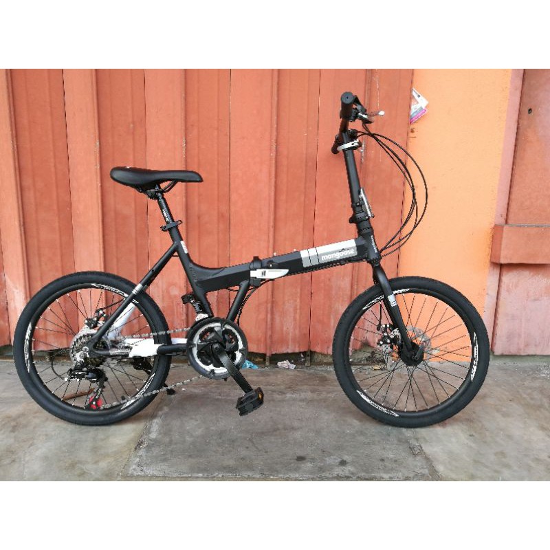 Mongoose folding bike spec sale