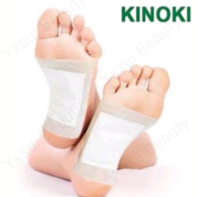 (50pcs)Kinoki Cleansing Detox Foot Pads/Ginger & Salt /halia patch ...