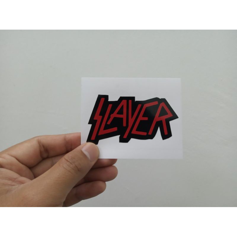 Sticker Band Slayer ( Sticker cutting / outdoor ) | Shopee Malaysia