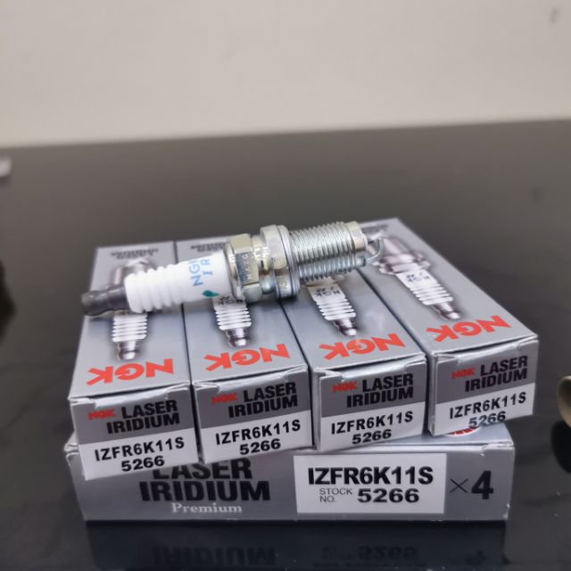 4X NGK 6994 ZFR6K11 Laser rdum Spark Plugs For Honda Accord Cvc