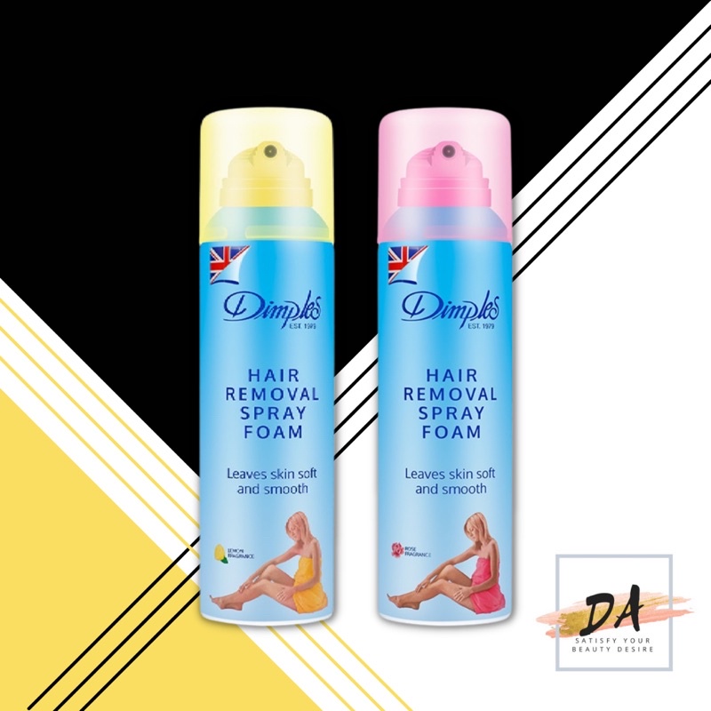 [READYSTOCK] Dimples Hair Removal Spray Foam 200ml | Shopee Malaysia