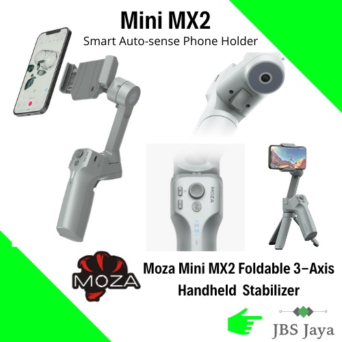 Moza Mini MX/ Mini MX 2 Foldable 3-Axis Handheld Selfie Vlog Gimbal ...