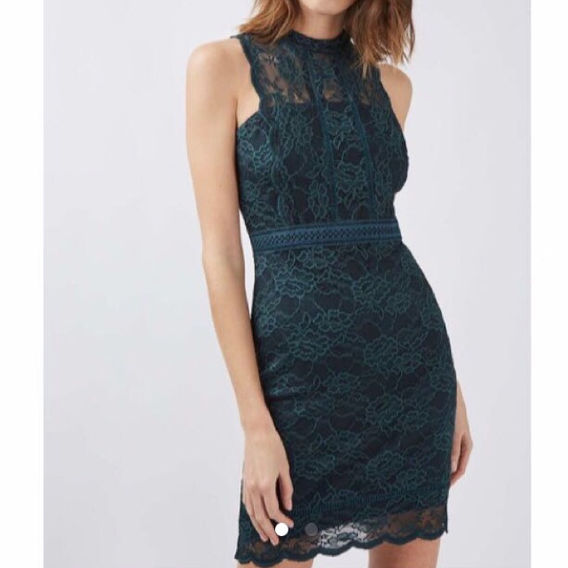 Topshop lace dress hotsell