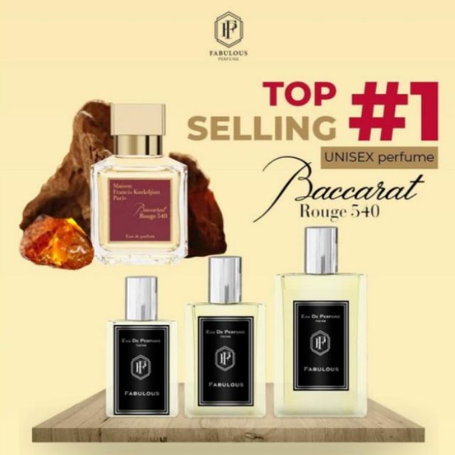 Fabulous Perfume Inspired by Baccarat Rough 540 35ML | Shopee Malaysia