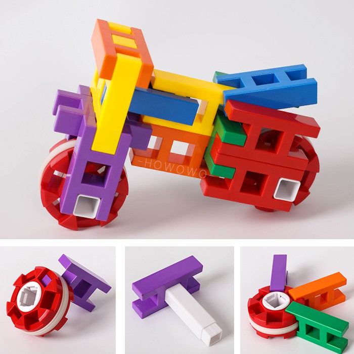 AH Window Shaped Building Blocks 70PCS Universal Educational H Shaped Small Creative Block Shopee Malaysia